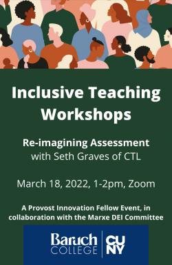 Inclusive Teaching Workshop Flyer